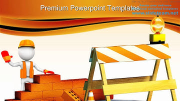 Work Under Construction PowerPoint Templates Themes And Backgrounds ppt themes