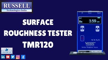 Surface Roughness Tester with Model : TMR120 | Russell Technologies India