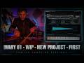 DIARY 01 - WIP - New Project - First pubblic Sampling Sessions.