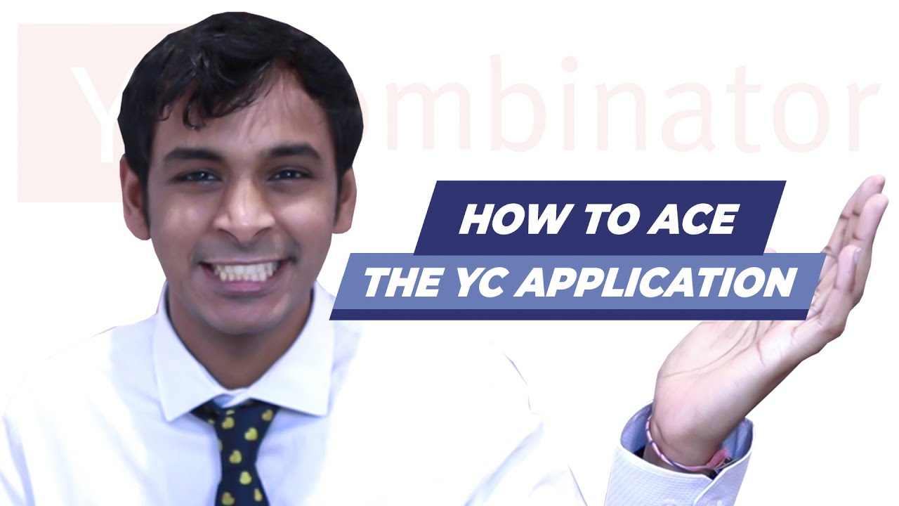 How to Ace the Y Combinator Application YouTube