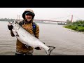 Pesca de Salmón Chinook en la Patagonia Chilena, Puerto Aysen