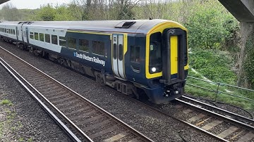 Class 159 + 158 Sprinter | 159017 + 158881 + 158880 | South Western Railway