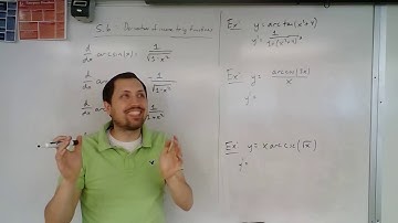Section 5.6 (part 2) - Derivatives of inverse trig functions