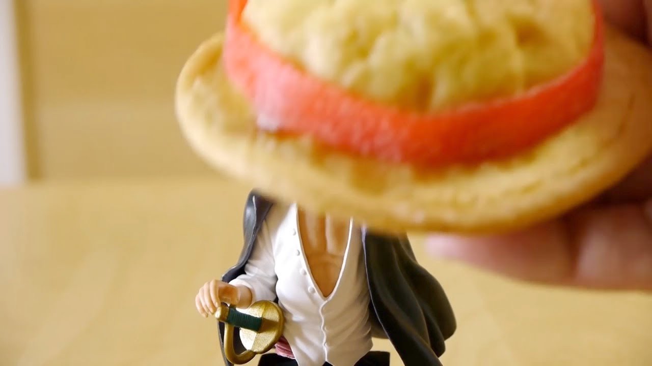 シャンクスの麦わら帽子 メロンパン One Piece Red-haired Shanks Melon Pan | MosoGourmet 妄想グルメ