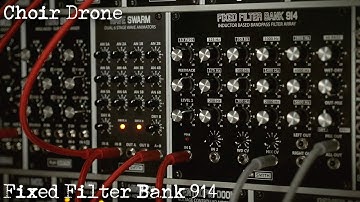 Choir Drone - AJH Synth Fixed Filter Bank 914 & Wave Swarm (Analog Eurorack)