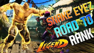 Street Fighter 6 🔥Snake Eyez Zangief Mission To Achieve Legend Rank !