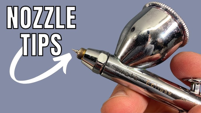 Airbrush - changing/ replacing and cleaning nozzles 
