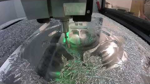 Adaptive Clearing with DATRON 8mm End Mill