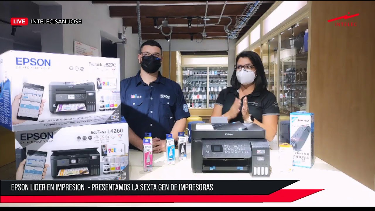 Sorteo I Intelec Techshow I Epson Lider en Impresion I - YouTube