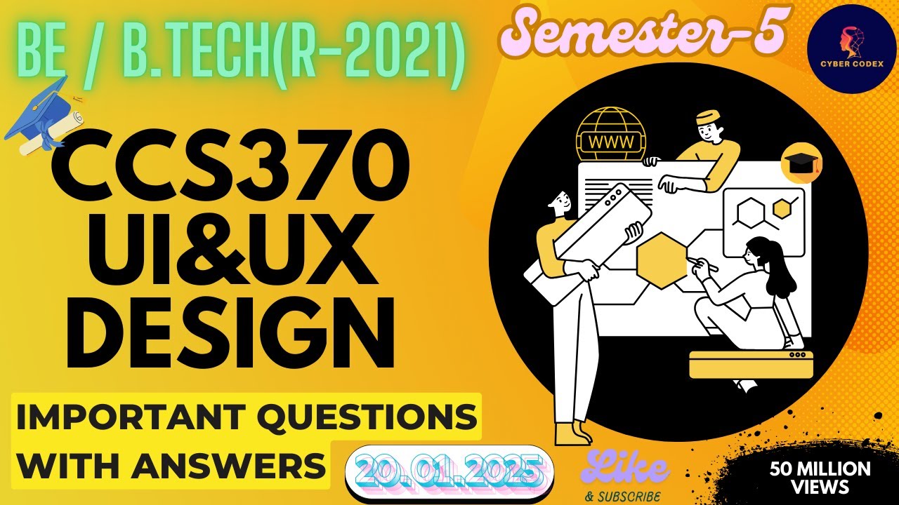 CCS370 - UI and UX Design Important Questions with Answers in Tamil ...
