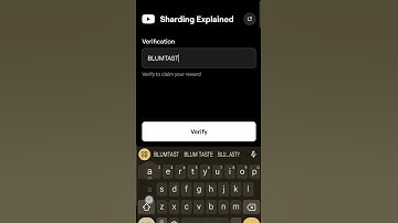 Sharding Explained blum code#blum #blumcode #cryptocurrency #money