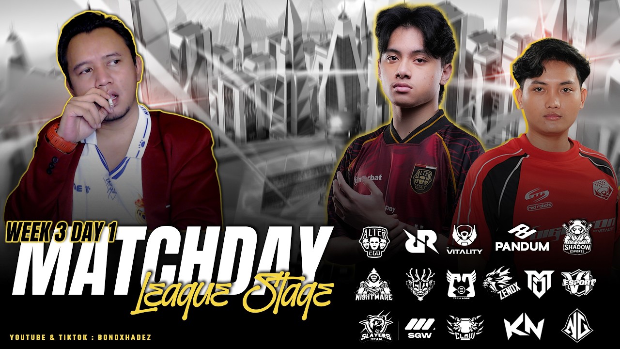 🔴[ LIVE ] PMPL LAST WEEK , W3D1 LETS GO | #PUBGMOBILE #2026PMPLIDSPRING ...