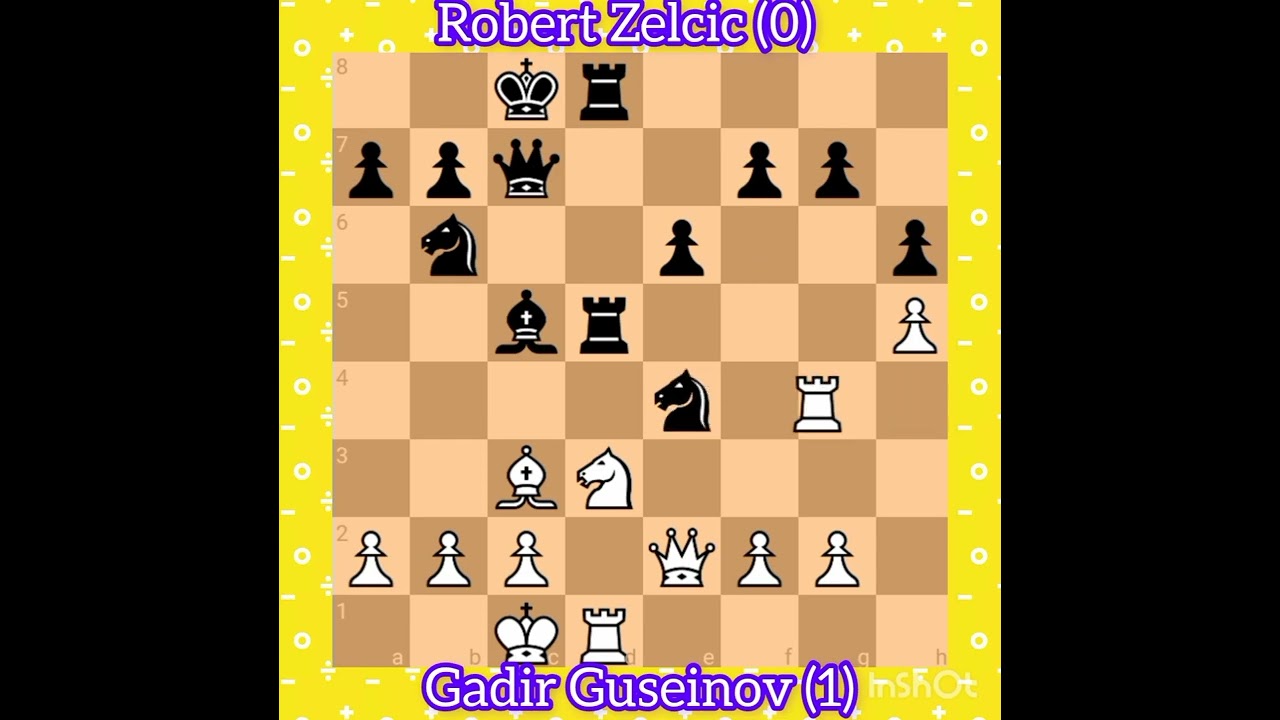 Gadir Guseinov vs Robert Zelcic || Dresden Olympiad, 2008 