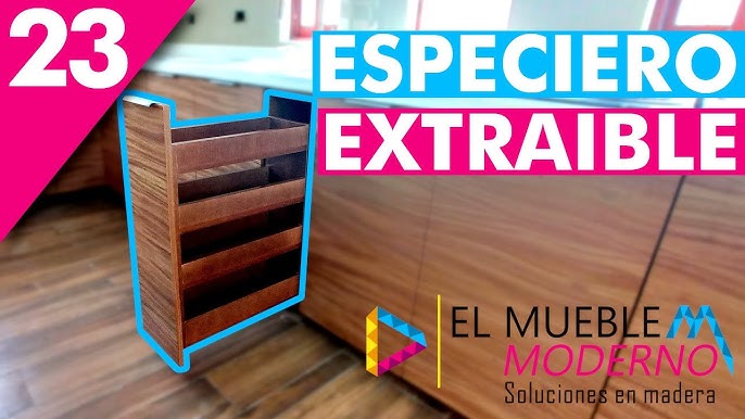 10 ideas de Especiero extraíble  decoración de unas, botellero, especieros