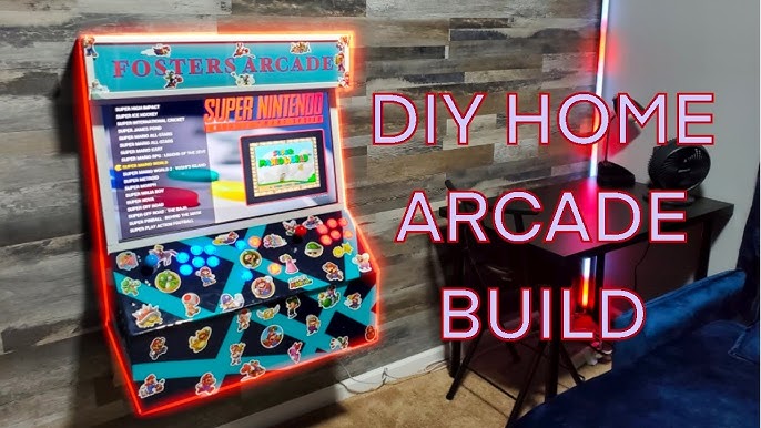 Make A Wall Mount Arcade You