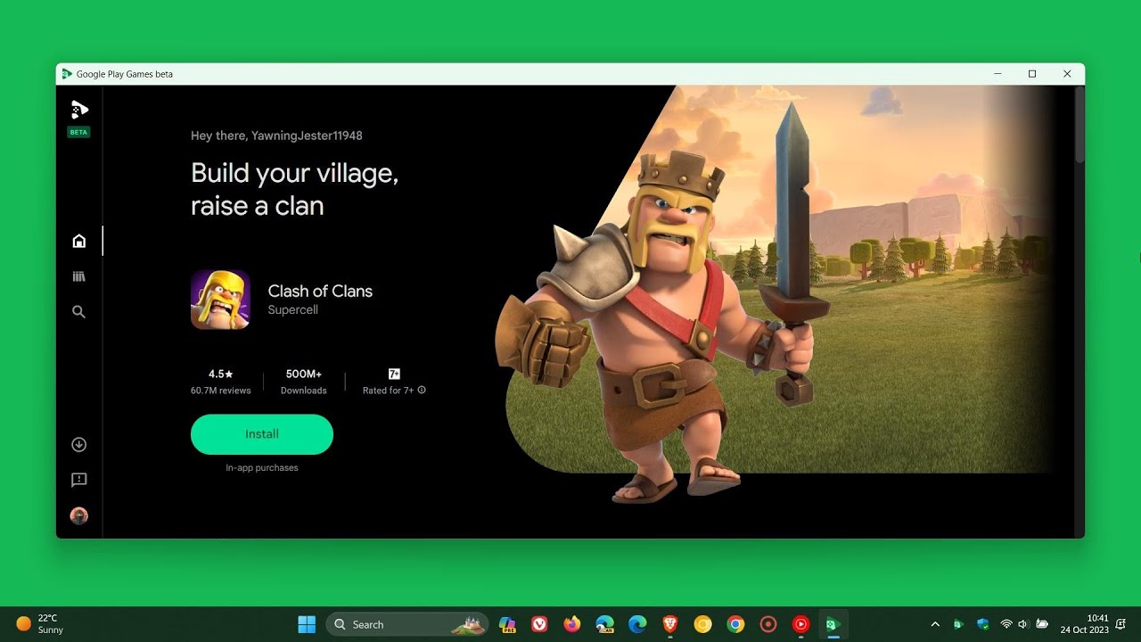 Clash of Clans comes to Google Play Games on PC