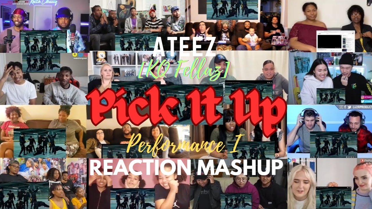 Ateez Kq Fellaz Pick It Up Performance Video I Reaction Mashup Youtube