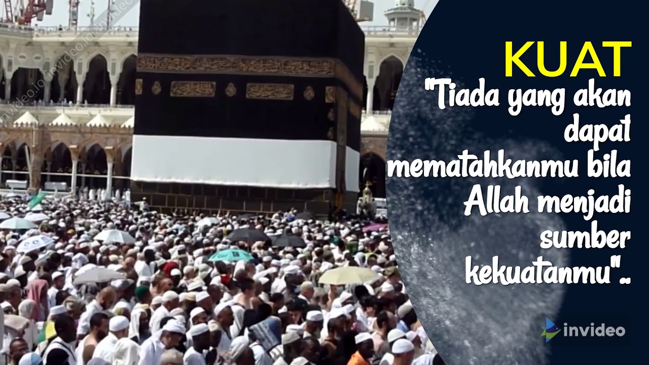 Mutiara Kata - KUAT- Tiada yang akan dapat mematahkanmu bila Allah
