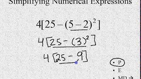 L2 Simplifying Numeric Expressions