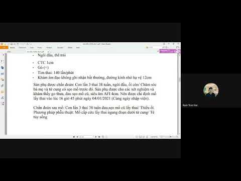 Video [LS SẢN CTUMP] Bình bệnh án hậu phẫu mổ lấy thai -... - youtube