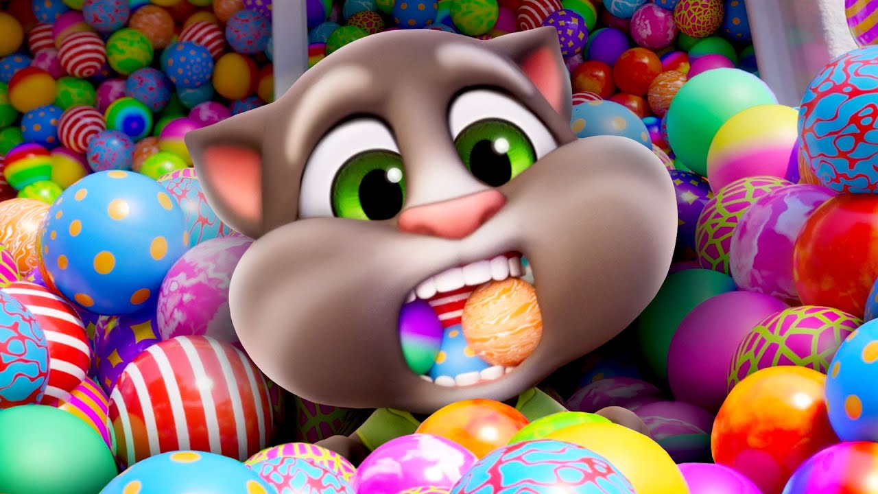 Talking Tom’s Big School Invention 💥🎒 Talking Tom - Crazy Ball Machine! 💥🤖 Super Toons TV