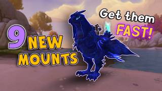 All the NEW Mounts in 12.0.5 &amp; How to Get Them!