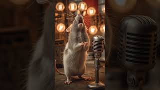 This Rat Is Insane He Have Voice...he Want To Audition In Agt..