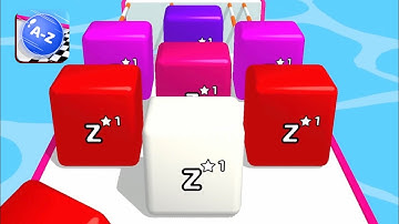 A-Z RUN🏃‍♀️ - All Levels Gameplay Walkthrough Android, iOS NEW UPDATE