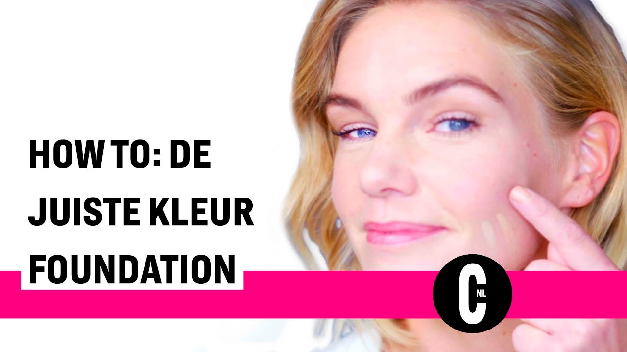 How to de juiste kleur foundation Cosmopolitan x Estée Lauder YouTube