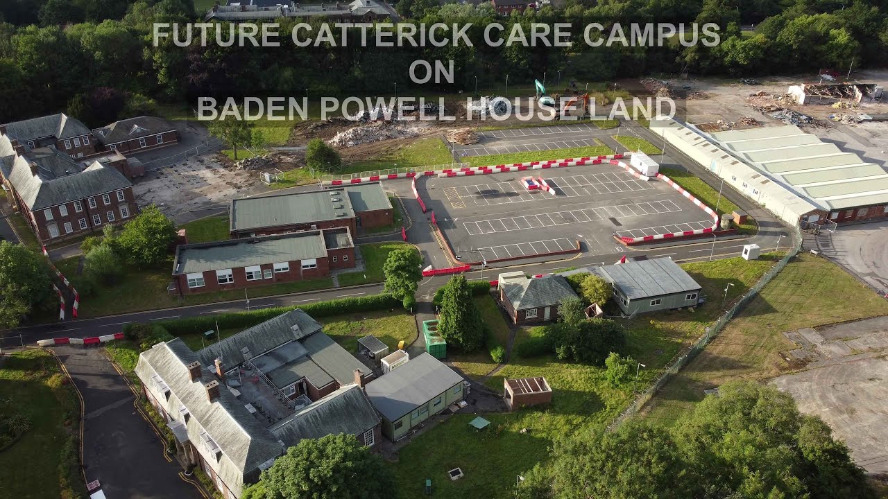 The Future Catterick Care Campus Baden Powell House 4K Cinematic