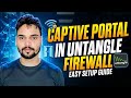 🔐 Captive Portal Setup in Minutes | Untangle + Arista Firewall