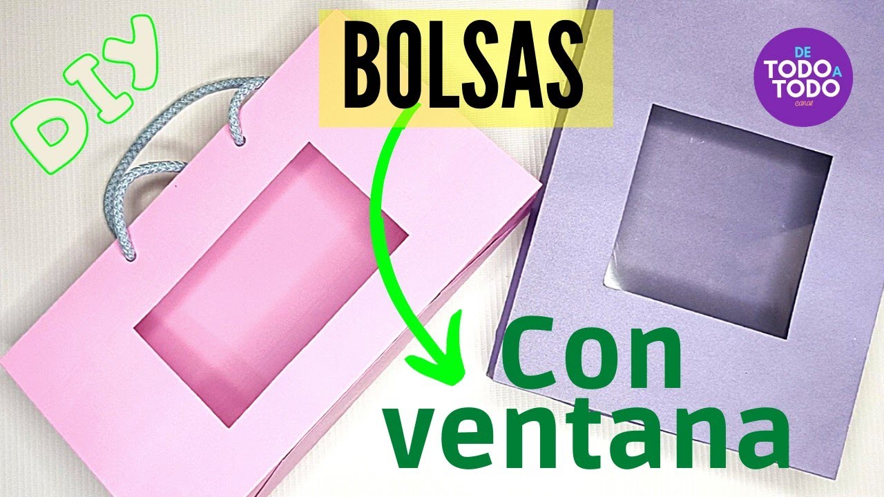 Cómo hacer una bolsa con papel