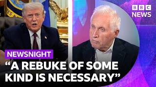 David Dimbleby Says Bully Trump Doesnt Deserve Kings Us State Visit