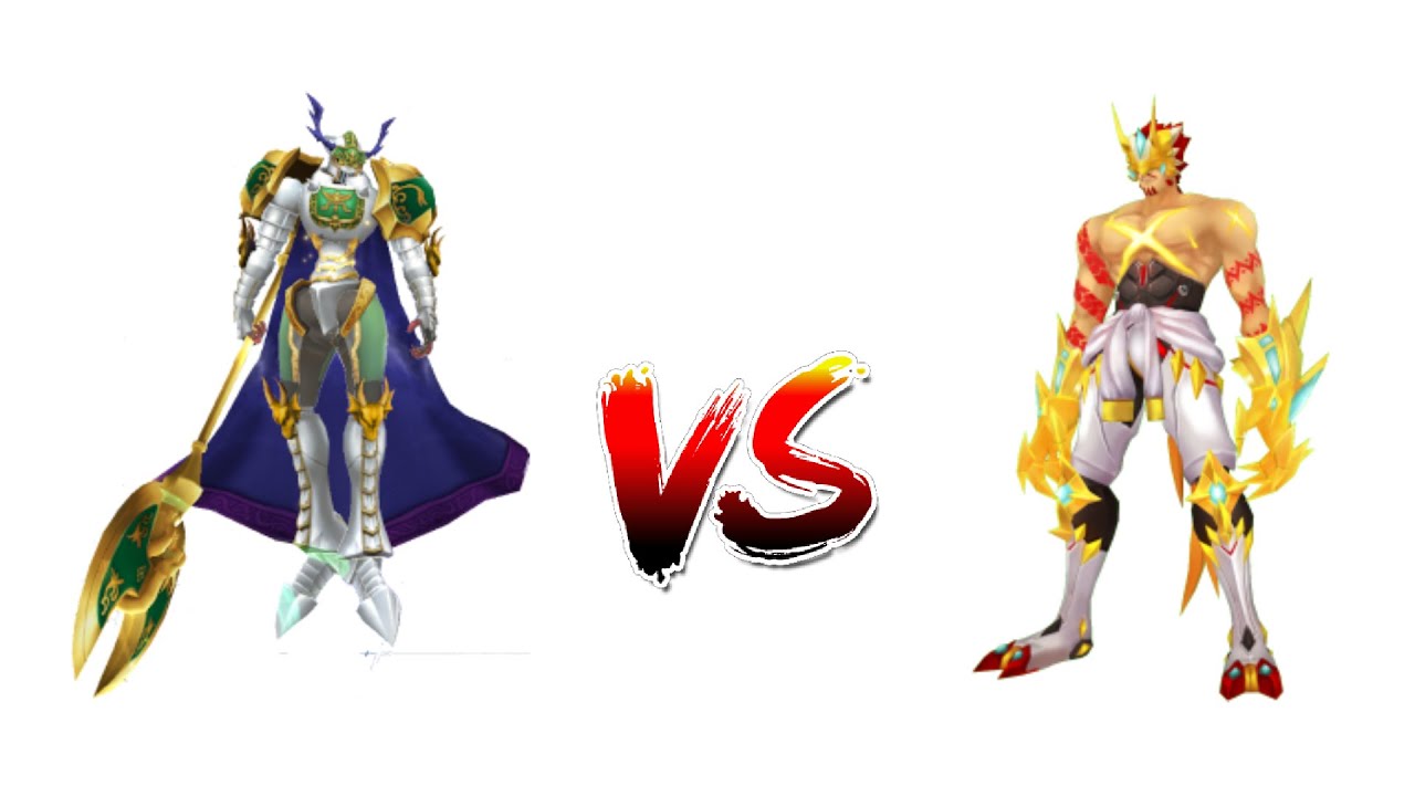 Gankoomon X Vs. Shadow Medieval Gallantmon | DMW - YouTube