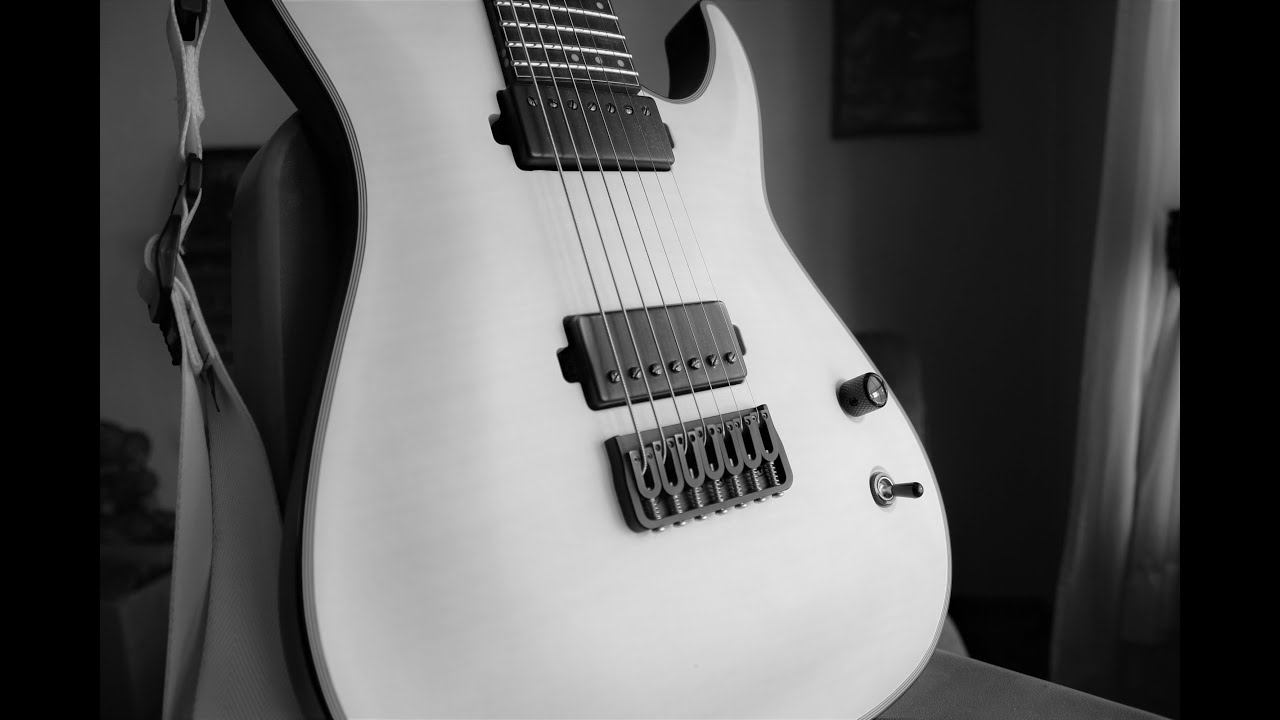 Schecter KM-7 Trans-white demo/review