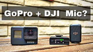 How to Use a Dji Mic / DJI Mic 2 with a GoPro - Yeah, It Works!