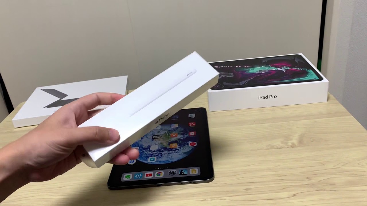 Apple Pencil 第2世代 感想 使い方 開封 新型iPad Pro2018 ペアリング
