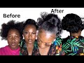 How to do a blunt cut ponytail tutorial lulu ponytail lala curl  protective hairstyle 4chair