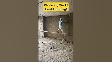 Plastering Work || Final Finishing || #construction #plasterer #plastering #home #wall #plasterwork