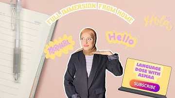 Full immersion from your home now ( No need to travel abroad) 