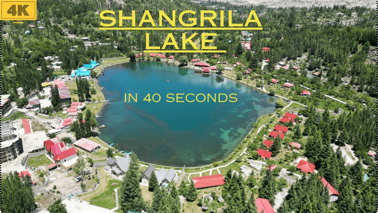 Discover Shangrila Lake in 40 Seconds |  beautiful skardu |