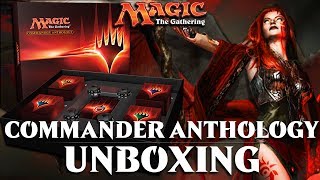 COMMANDER ANTHOLOGY - Magic: The Gathering Unboxing - MTG - YouTube