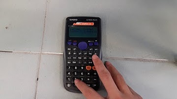 How to actually type an n on the calculator