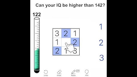 Classic Sudoku | Brain Game | IQ Test | Logic Game | Daily Challenge | Sudoku Puzzle