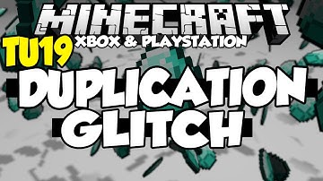Minecraft [XBOX & PS3] NEW! TU19 DUPLICATION GLITCH - ANY ITEM