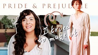 I Made Lizzie Bennet's Dress from Pride and Prejudice (and it was *hard*)