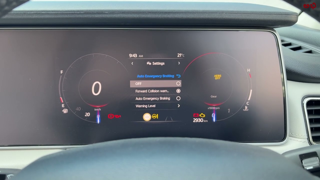 XUV700 AEBS ಹೇಗೆ ಬದಲಾಯಿಸುವುದು? | Auto Emergency Braking System in XUV700 Kannada