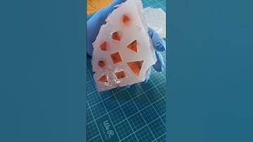 Dice unmolding!  #dice #dicemaker #dnd #ttrpg