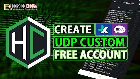 Cara Buat 4kun UDP HTTP Custom 2025