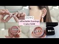 Affordable Earrings Under $100 | Zeno Jewels Lab Created Sapphire vs. Diamond Comparison